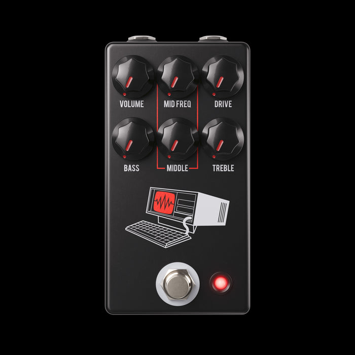 jhs distortion pedal JHS Hard Drive Distortion Black Pedal — Truetone Music
