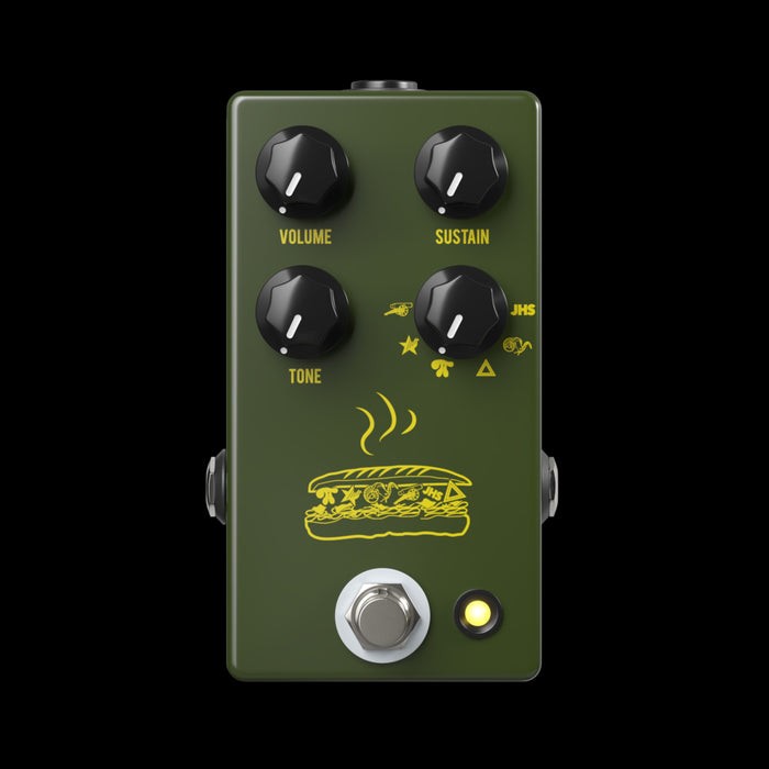 jhs pedals muffuletta distortion fuzz JHS Muffuletta Distortion / Fuzz Pedal — Truetone Music