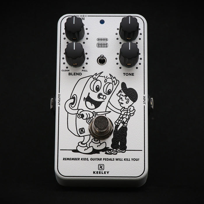Keeley Custom Shop LTD Edition Pedals Will Kill You Compressor Plus Pedal Front