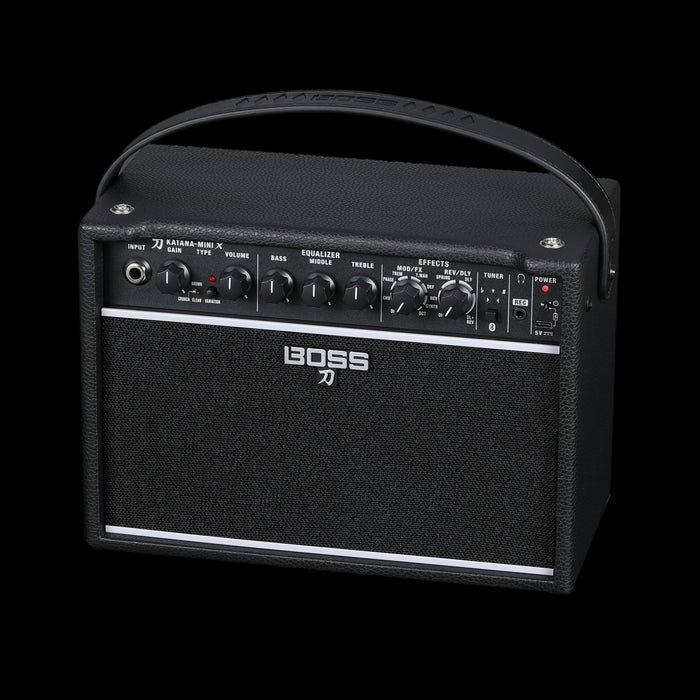 Boss Katana Mini X 10-Watt Guitar Amp Combo Front Top