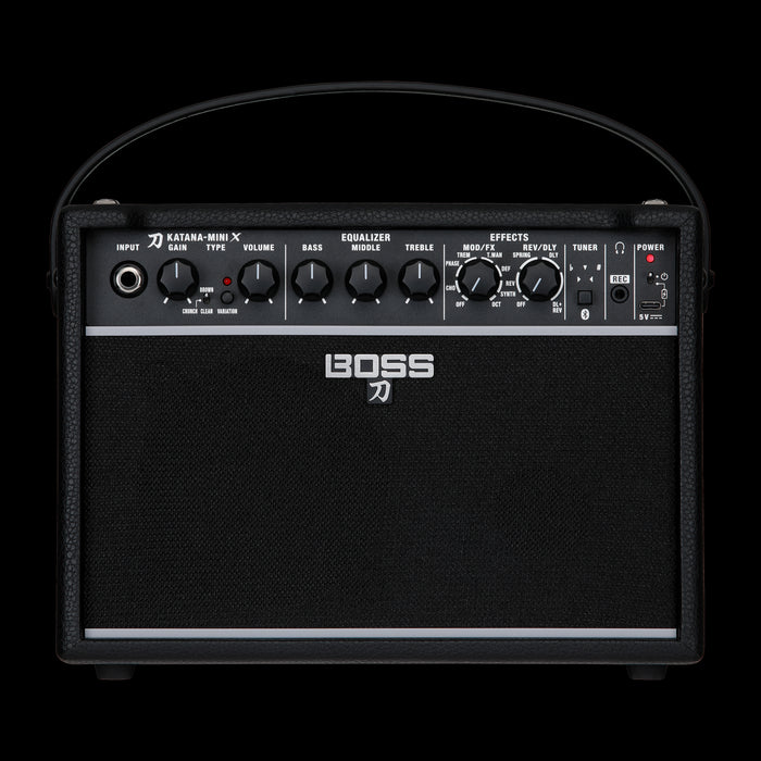 Boss Katana Mini X 10-Watt Guitar Amp Combo Front 