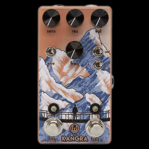 Walrus Audio Kangra Filter Fuzz Pedal Front