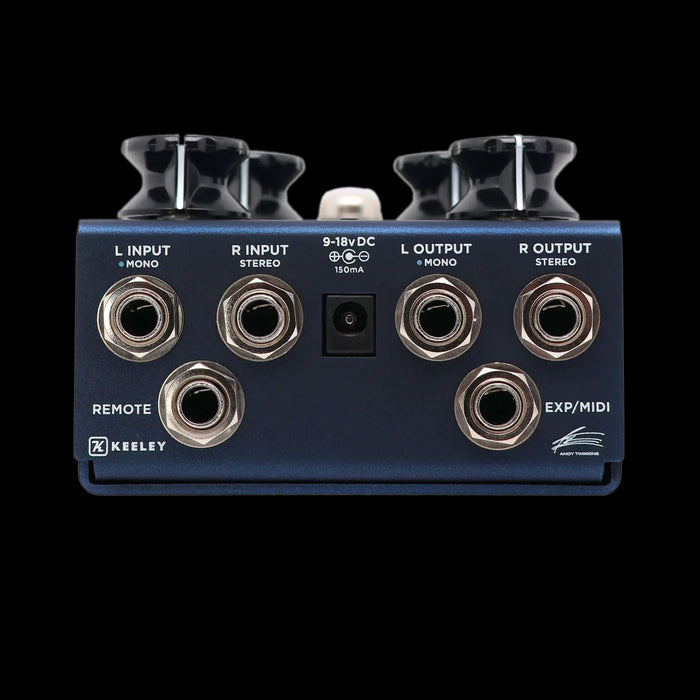 Keeley Nocturne Andy Timmons Reverb Pedal Top