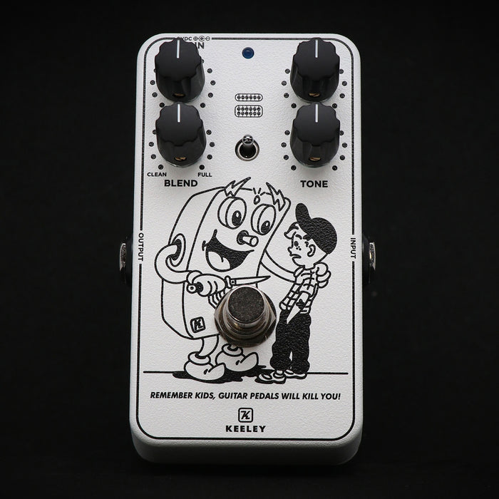 Keeley Custom Shop LTD Edition Pedals Will Kill You Compressor Plus Pedal Front 2