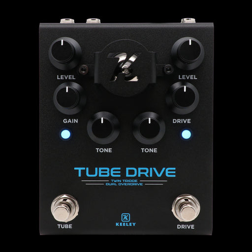 Keeley Tube Drive Twin Triode Dual Overdrive Pedal Front 