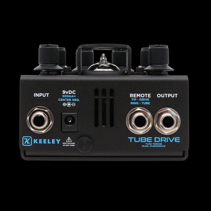 Keeley Tube Drive Twin Triode Dual Overdrive Pedal Top