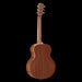 Alvarez LJ2 Artist Little Jumbo Travel Guitar Back 3/4