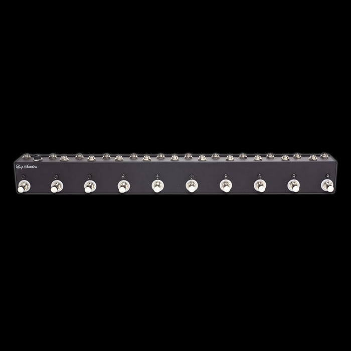 Loop Switchers 10 Channel True Bypass Switch Handwired Pedal Front 