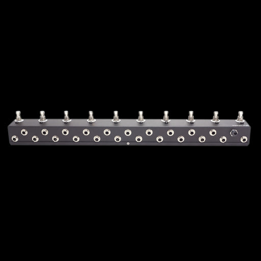 Loop Switchers 10 Channel True Bypass Switch Handwired Pedal Top