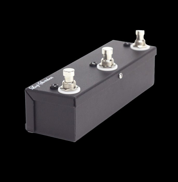 Loop Switchers 3 Channel True Bypass Switch Handwired Pedal Angle