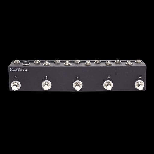 Loop Switchers 5 Channel True Bypass Switch Handwired Pedal Front 