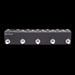 Loop Switchers 5 Channel True Bypass Switch Handwired Pedal Front 