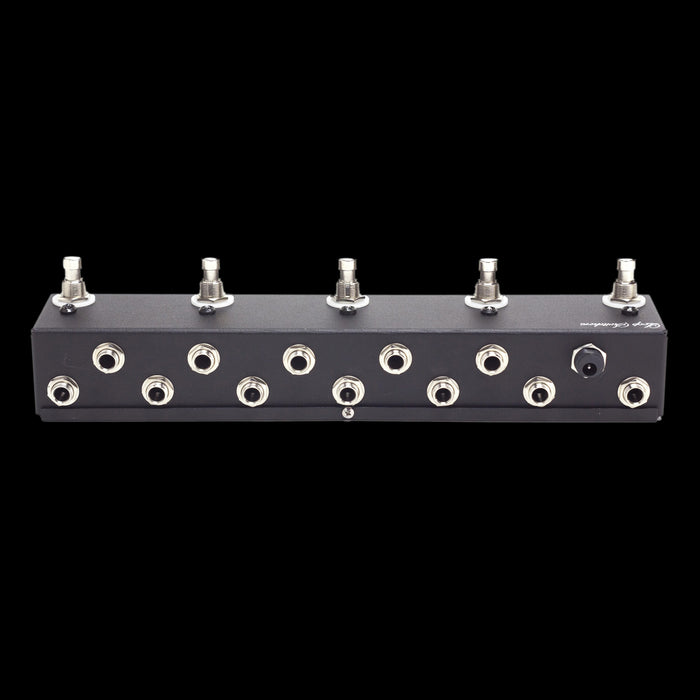 Loop Switchers 5 Channel True Bypass Switch Handwired Pedal Top