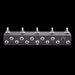 Loop Switchers 5 Channel True Bypass Switch Handwired Pedal Top