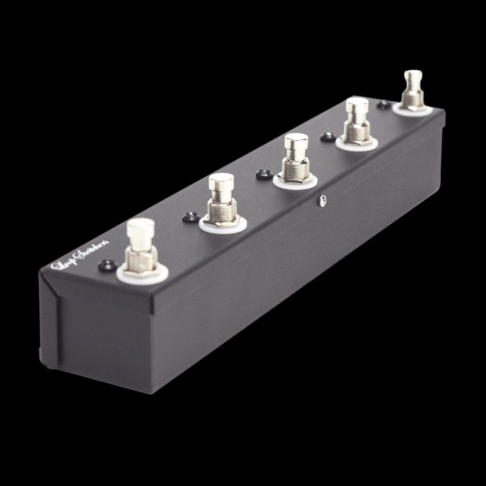 Loop Switchers 5 Channel True Bypass Switch Handwired Pedal Angle Bottom