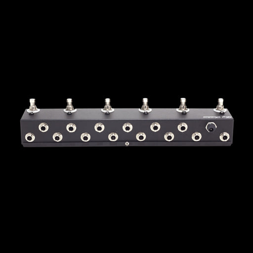 Loop Switchers 6 Channel True Bypass Switch Handwired Pedal Top