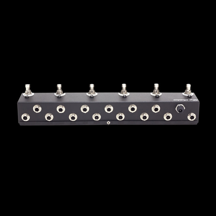 Loop Switchers 6 Channel True Bypass Switch Handwired Pedal Top