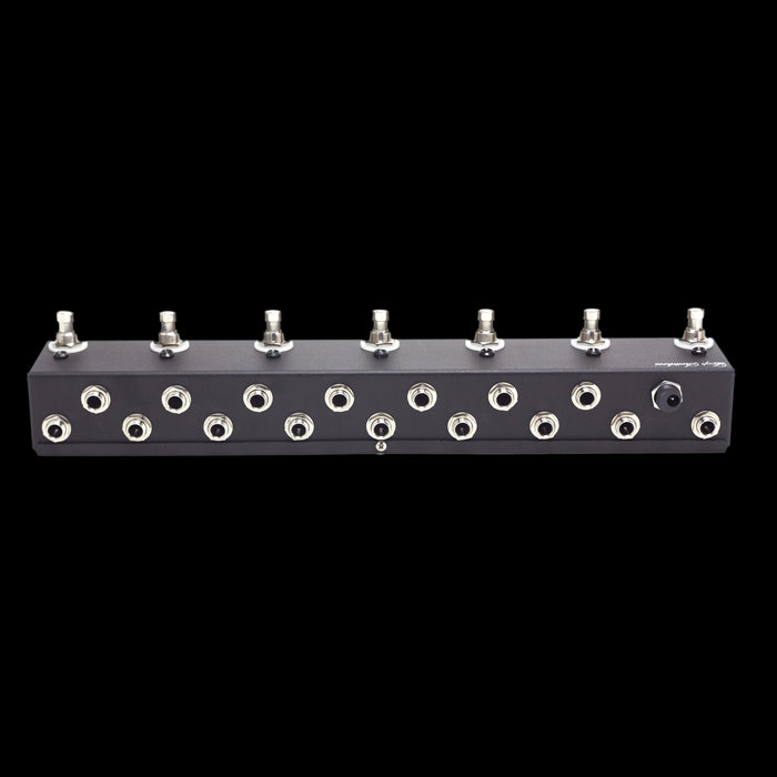 Loop Switchers 7 Channel True Bypass Switch Handwired Pedal Top 