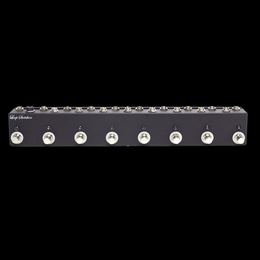 Loop Switchers 8 Channel True Bypass Switch Handwired Pedal Front 