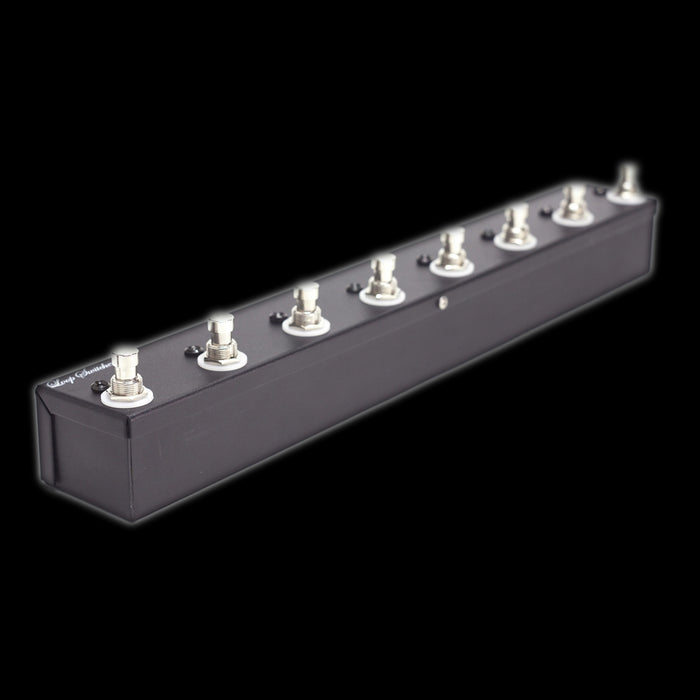 Loop Switchers 8 Channel True Bypass Switch Handwired Pedal Angle Bottom