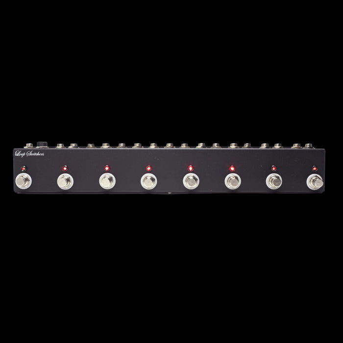 Loop Switchers 8 Channel True Bypass Switch Handwired Pedal Light 