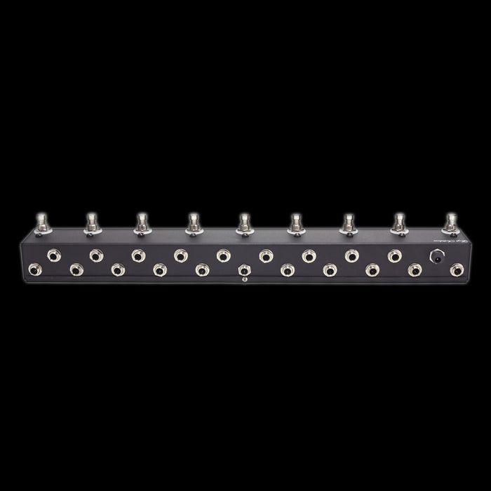 Loop Switchers 9 Channel True Bypass Switch Handwired Pedal Top