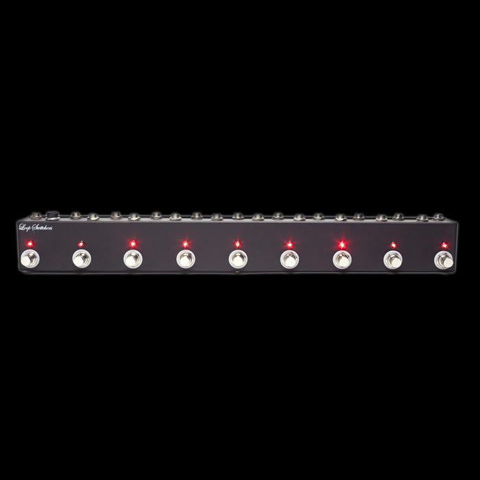 Loop Switchers 9 Channel True Bypass Switch Handwired Pedal Front Lights