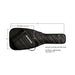 Mono Guitar Sleeve Electric (Jet Black) M80-SEG-BLK Gig Bag