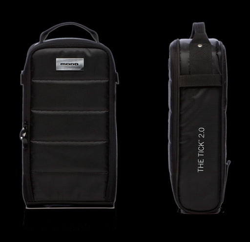 Mono Tick 2.0 Accessory Case (Jet Black) M80-TICK-V2-BLK Gig Bag Front 