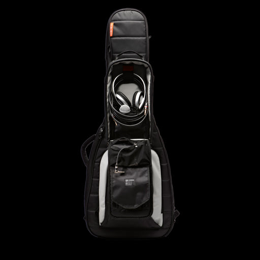 Mono Tick 2.0 Accessory Case (Jet Black) M80-TICK-V2-BLK Gig Bag Open Front