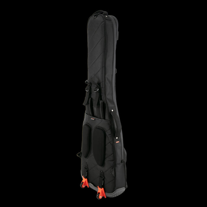 Mono Vertigo Ultra Bass Black Electric Bass Case M80-VEB-ULT-BLK Side Back Angle 