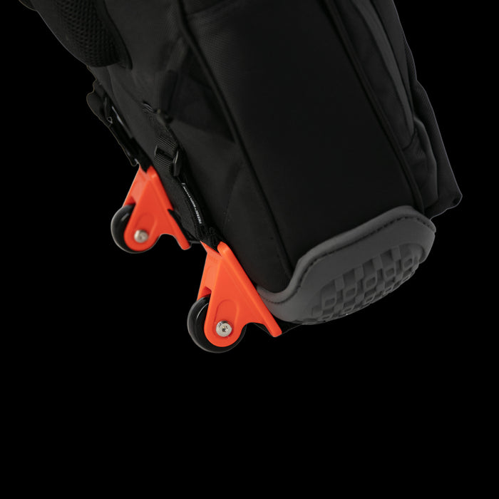 Mono Vertigo Ultra Bass Black Electric Bass Case M80-VEB-ULT-BLK Wheels Angle