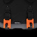 Mono M80 Vertigo Ultra Electric Case Bag - M80-VEG-ULT-BLK Wheels Up Closeup Back