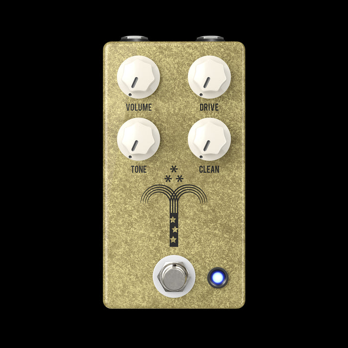 JHS Morning Glory Clean Overdrive Pedal Front
