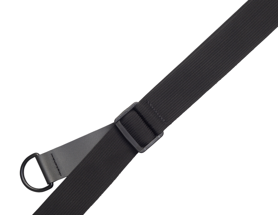 Levy's MRHSP-BLK 2.5" Wide Suede RipChord Guitar Strap