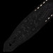 Levy's MSSC80-BLK 2" Wide Black Cotton Guitar Strap Tooled Tab