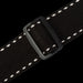 Levy's MSSC80-BLK 2" Wide Black Cotton Guitar Strap Buckle
