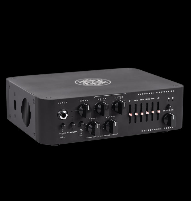 Darkglass Electronics M500V2 Microtubes 500 V2 Bass Amplifier Head Front Angle