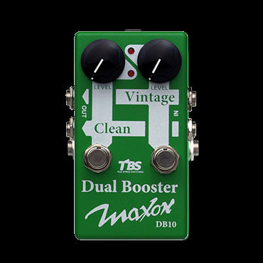 Maxon DB10 Dual Booster Guitar Effect Pedal
