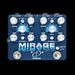 Crazy Tube Circuits Mirage Dual Reverb Pedal Front