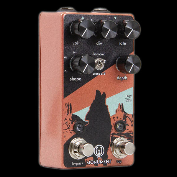 Monument Harmonic Tap Tremolo V2 Pedal Right