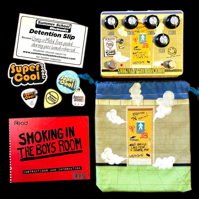 Supercool Smoking In The Boys Room Distortion Pedal Box Candy
