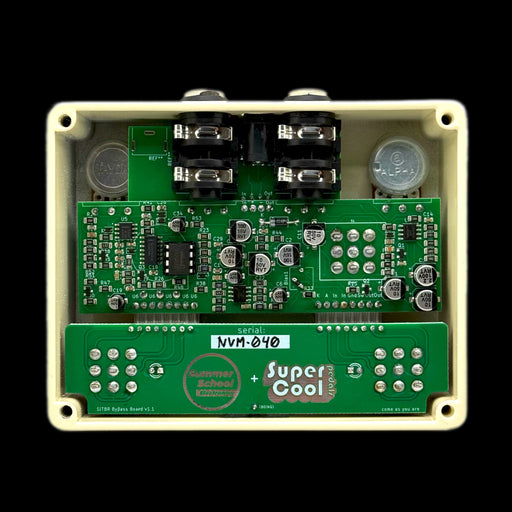 Supercool Smoking In The Boys Room Distortion Pedal Back