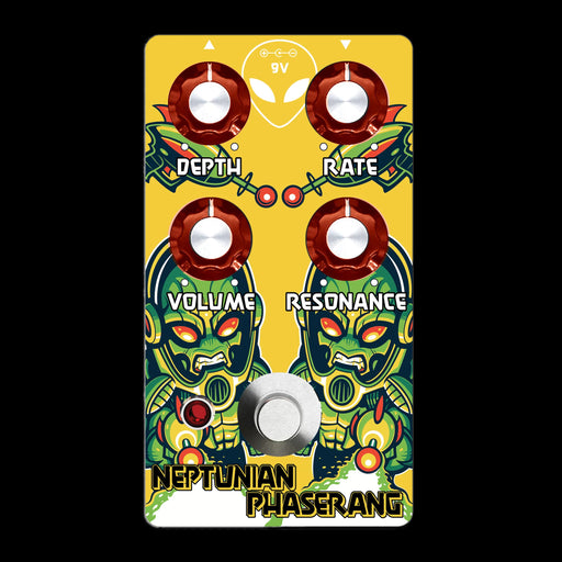 Intersellar Audio Neptunian Phaserang Four Stage Phase Modulation Pedal Front