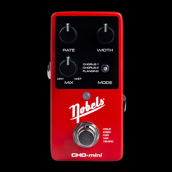 Nobels CHO-Mini Chorus Pedal Front 