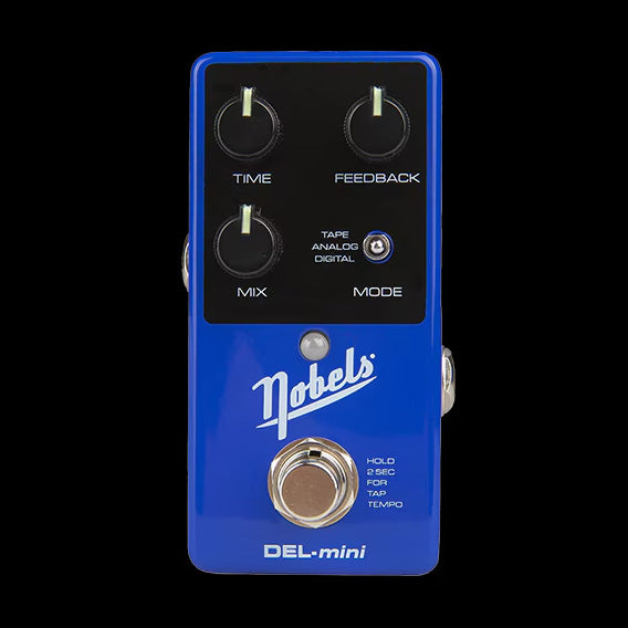 Nobels DEL-Mini Delay Pedal Front 