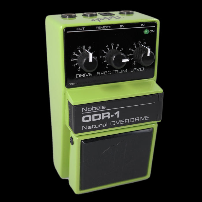 Nobels ODR-1 Natural Overdrive Guitar Effect Pedal Left Top