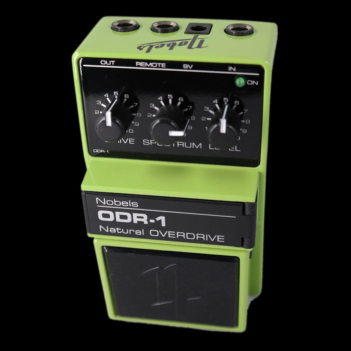 Nobels ODR-1 Natural Overdrive Guitar Effect Pedal Right Top