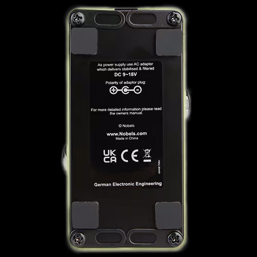 Nobels ODR-Mini2 Overdrive Guitar Effect Pedal Back