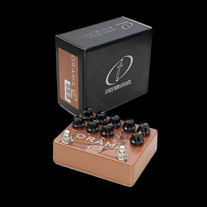 Crazy Tube Circuits Orama Fuzz Pedal Box